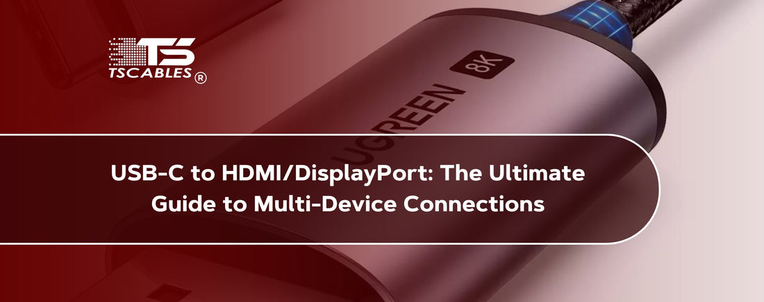 USB-C  to HDMI/DisplayPort