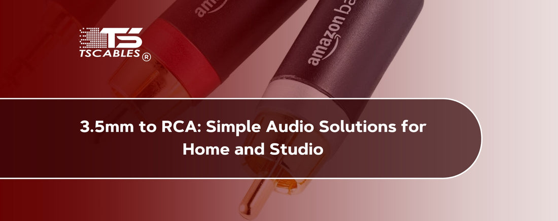 3.5mm to RCA: Simple Audio Solutions for Home and Studio