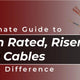 Ultimate Guide to Plenum Rated, Riser Rated, and LZSH Cables