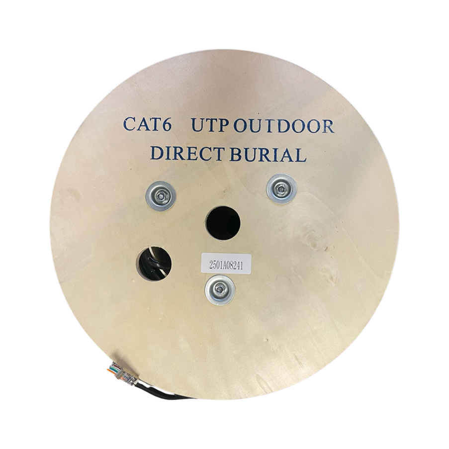 Cat6 Outdoor Direct Burial Gel Filled Unshielded Ethernet Cable 1000. Ft