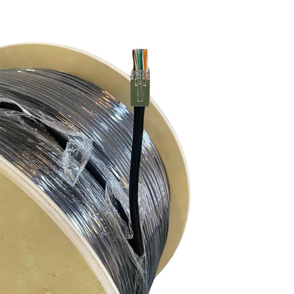 Cat6 Outdoor Direct Burial Gel Filled Unshielded Ethernet Cable 1000. Ft