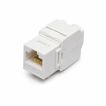 Cat6A Toolless Keystone Jack Pack of 50 | Unshielded