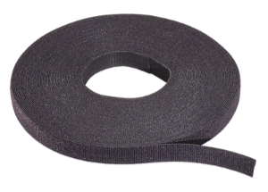 1/2" 50' Black Velcro Style Rip Tie
