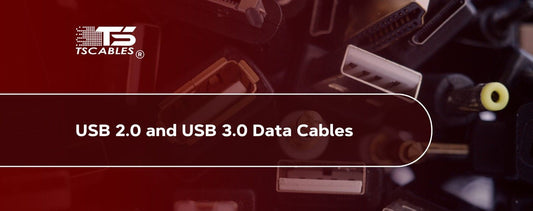 USB 2.0 and USB 3.0 Data Cables