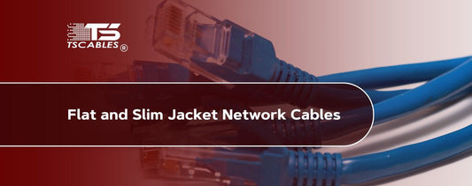 Flat and Slim Jacket Network Cables