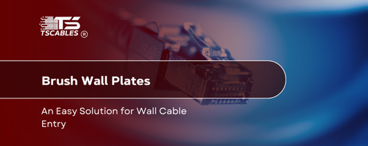 Brush Wall Plates: An Easy Solution for Wall Cable Entry