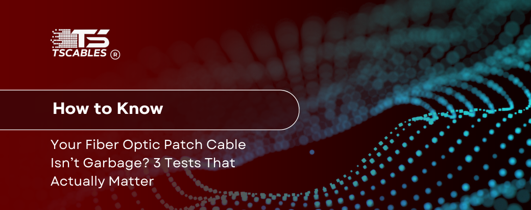 How to Know Your Fiber Optic Patch Cable Isn’t Garbage?