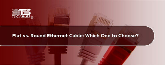 Flat vs. Round Ethernet Cable