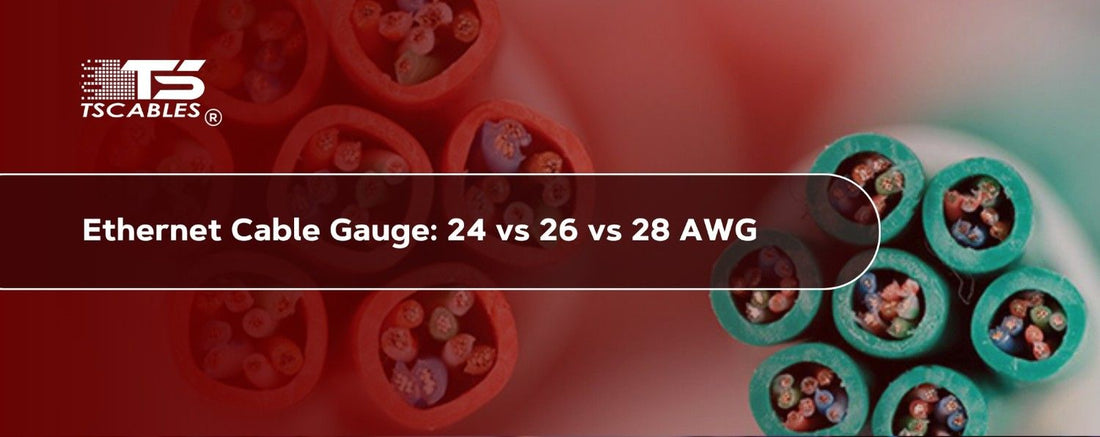Ethernet Cable Gauge: 24 vs 26 vs 28 AWG