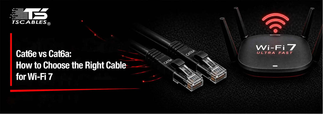 Cat6e vs Cat6a: How to Choose the Right Cable for Wi-Fi 7