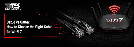 Cat6e vs Cat6a: How to Choose the Right Cable for Wi-Fi 7