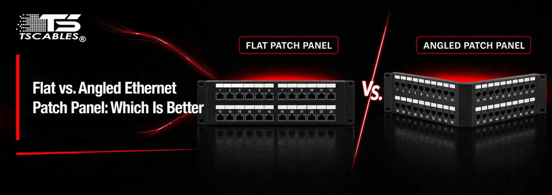 Flat vs. Angled Ethernet Patch Panel: Which Is Better