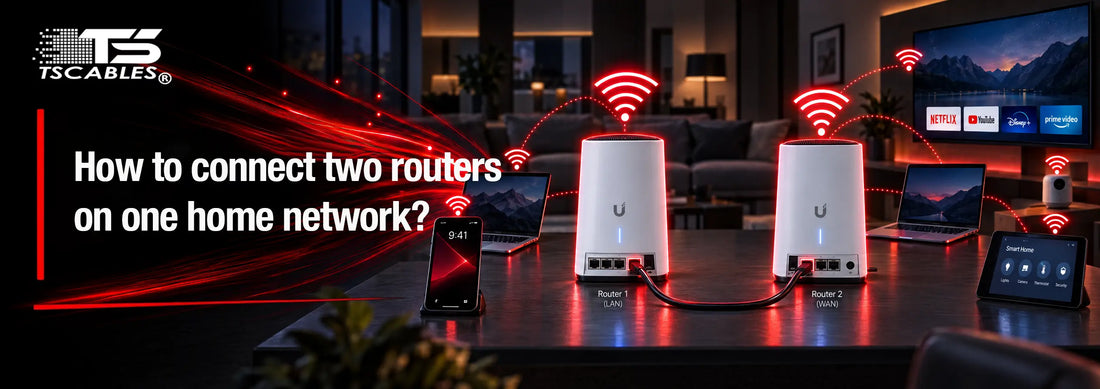 How To Connect Two Routers On One Home Network