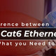 Difference between Cat5e & Cat6 Ethernet Cable