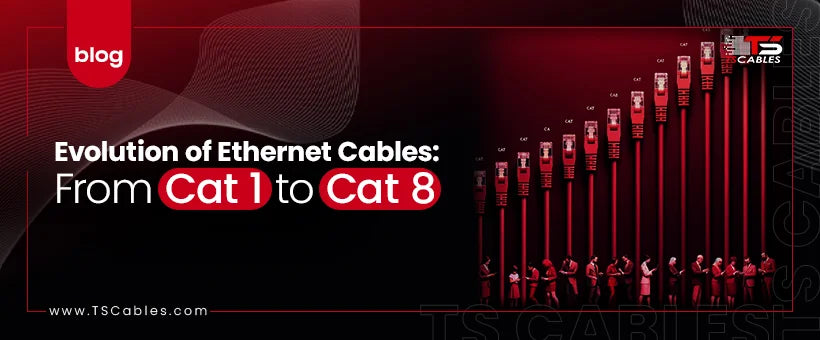 From Cat1 to Cat8: Ethernet Cable Evolution