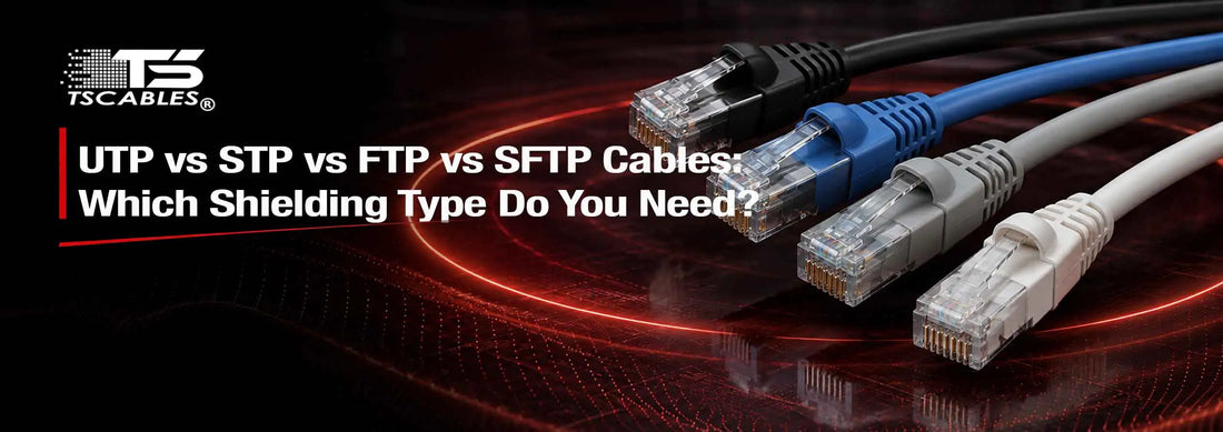 UTP vs STP vs FTP vs SFTP Cables: Which Shielding Type