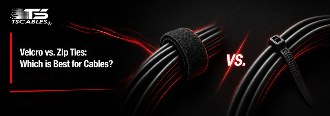 Velcro vs. Zip Ties: Which is Best for Cables?