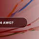 What is 24 AWG?