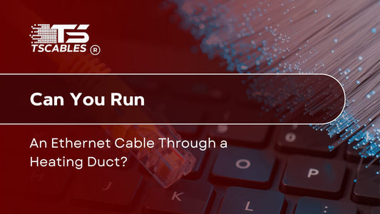 Can You Run an Ethernet Cable Through a Heating Duct?