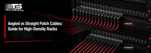 Angled vs Straight Patch Cables: Guide for High-Density Racks