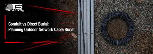 Conduit vs Direct Burial: Planning Outdoor Network Cable Runs