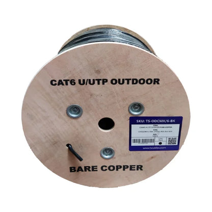 Cat6 Outdoor Cable | Gel Filled | Ethernet Cable | Unshielded | 1000. Ft