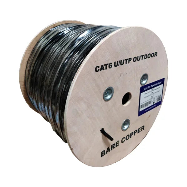 Cat6 Outdoor Cable | Gel Filled | Ethernet Cable | Unshielded | 1000. Ft