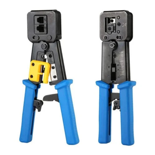 RJ45 Crimp Tool Pass Through Cat5 Cat5e Cat6 Crimping Tool