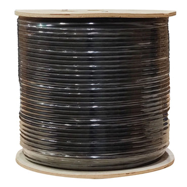 Cat7 Plenum Rated Cable | Shielded (S/FTP) | Solid Bare Copper | 1000 Ft